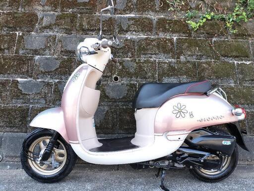 HONDA ジョルノ 美品 可愛いです❢ ホンダ ピンク ワンポイントお花