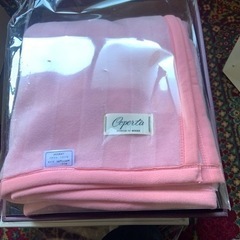毛布　未使用品　ピンク