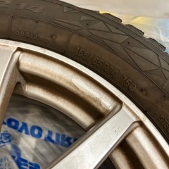 ホイールセット(サマータイヤ2本は使えない)