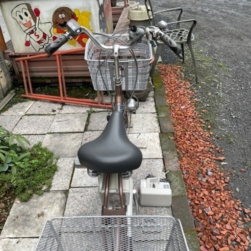 Y1246】三輪電動アシスト パナソニック karoyaka life 前18・後16