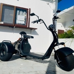 車、バイク交換可能！！ほぼ新車の電動ミニカー　ノーヘルでOK!!...