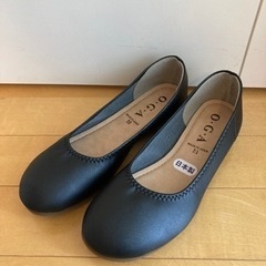 新品OGA パンプス フラットシューズ バレエシューズ 日本製2...