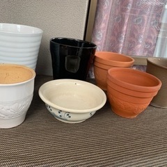 【決まりました！】ガーデニングに　陶器鉢