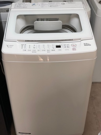 送料・設置込み　洗濯機　9kg ヤマダ　2022年