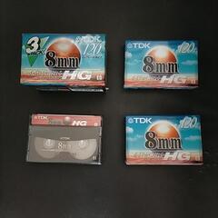 TDK 8mmビデオカセットテープ 5本 + オマケ1本【取引中】