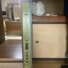昭和レトロな温度計