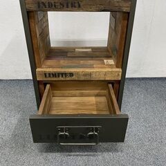 d-Bodhi/ディーボディ FERUM COFFEE TABLE フェルム チーク古材 FERUM NIGHT TABLE 2点セット 中古家具 店頭引取歓迎 R7497