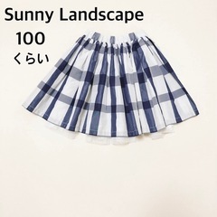 100くらい Sunny Landscape チュール スカート