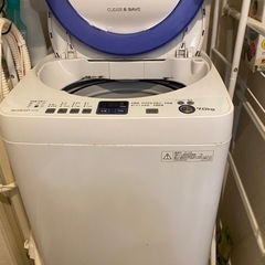 シャープ　洗濯機　　7キロ　ジャンク品
