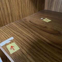 unico/ウニコ KURT シェルフ 北欧デザイン デスク ドレッサー スライド棚 シンプル 中古家具 店頭引取歓迎 R7517