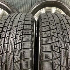 バリ山★215/60R17　C-HR　カローラクロス　エスティマ　アイスガード　IG50プラス　安心のエアー＆バランス調整済み