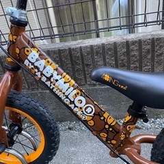 アルミホイール 極太 深リム 15インチレア A Bathing Ape コラボ 4ing