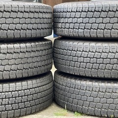 921-2）三菱キャンタースタッドレス6本！205/70R17.5 115/113N 