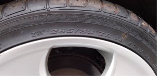 ｸﾗﾌﾞﾘﾈｱ 18ｲﾝﾁ F235/40 R265/35 値下げしました