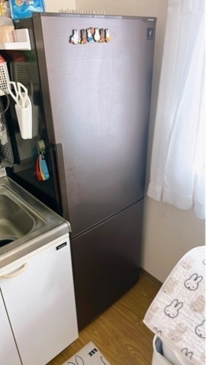 【お取引中】シャープ 271L 2ドア　プラズマクラスター冷蔵庫