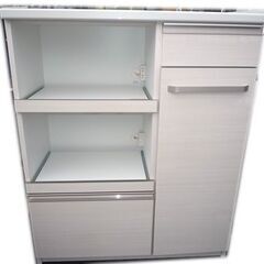 キッチンカウンター 幅100タイプ ストッカー付きハイカウンター 日本製 レンジ台 レンジボード 電子レンジ 店頭お引き取り歓迎【自社配送は札幌市内限定】 キッチンカウンター 幅100タイプ ストッカー付きハイカウンター