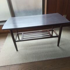 昭和レトロ 　木製センターテーブル