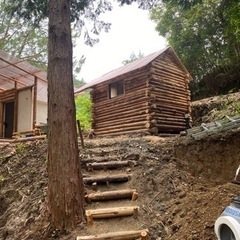 ログハウス1棟分丸太