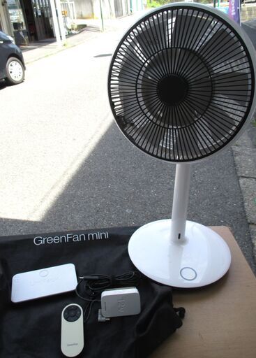 ☆バルミューダ BALMUDA GreenFan mini EGF-2000-WK 扇風機◆グリーンファンテクノロジー