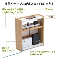 【値下げ】ケーブルボックス　ルーター収納ボックス