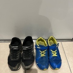 運動靴  PUMA24cm アシックス22.5cm差し上げます