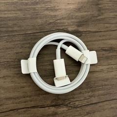【ネット決済・配送可】iPhone 充電器　正規品