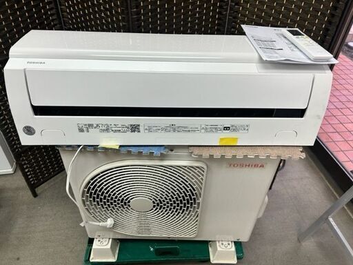 美品　2021年製　東芝ルームエアコン　RAS-H221M(W)■6畳程度① 14809円