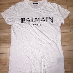 BALMAIN  Tシャツ  白  サイズS  中古  美品
