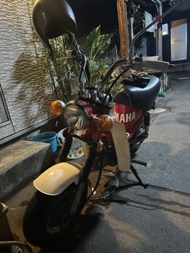 旧車　原付ヤマハチャッピー　モンキー50エンジン