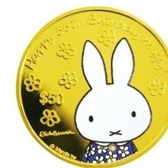 ミッフィー  55周年記念　コイン　金貨