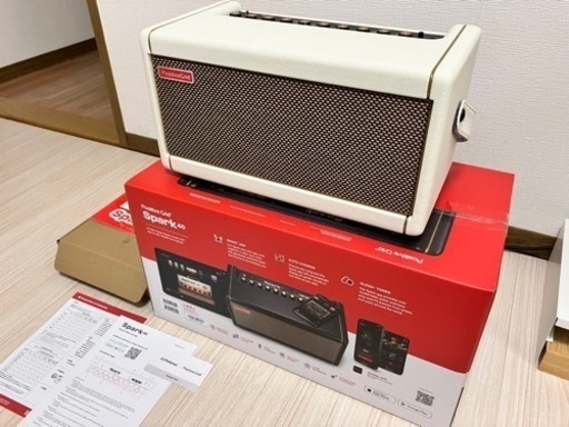 ポジティブグリッド　spark40 ホワイト　美品