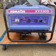 コマツ　発電機KV2300