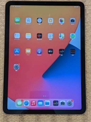 美品 AppleCare+ SIMフリー iPad Air 10.9 第4世代 256GB cellular スペースグレー