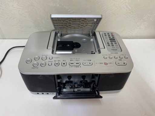 I314 ⭐ 2020年製♪ TOSHIBA CDラジオカセットレコーダー-