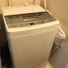 【9/24引取り限定】AQUA 2018年製洗濯機