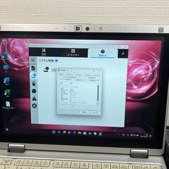 限定品・SIM搭載＞ 0895 超軽量 Panasonic CF-RZ68GB/SSD256 /i5 