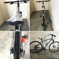 36★岐阜発　③△MARRERO XRⅡ/クロスバイク/700×35c/自転車/11段変速/走行確認/ギア確認/防犯有り/サドル破れ有り/現状品　R4.8/22★