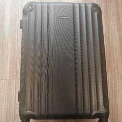 スーツケース 黒 3〜5泊 無料