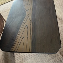 木目調ローテーブル