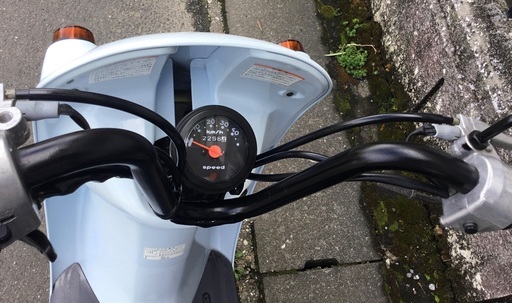 希少＞可愛い❣️スズキ・チョイノリ・水色 原付バイク スズキ