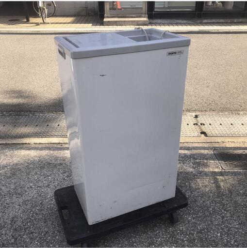 SANYO サンヨー 三洋電機 小型冷凍ストッカー 42L SCR-42G 100V 冷凍庫 業務用 店舗用  引取限定