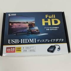 【ネット決済・配送可】サンワサプライ USB-HDMI ディスプ...