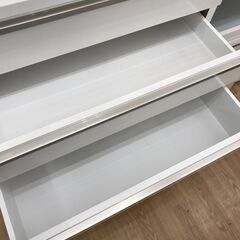 ☆ジモティ割あり☆ 高橋木工 食器棚 白 H200×W121×D52 クリーニング