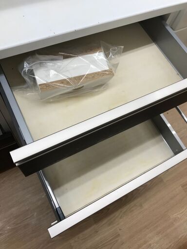 ☆ジモティ割あり☆ 食器棚 ナチュラル H180×W88×D40 クリーニング済み 