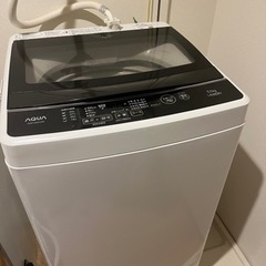 値下げしました！AQUA 洗濯機 2020年製  5kg 残り湯...