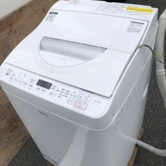 ❗️人気北九州市内配送無料保証付きSHARP シャープ ES-TX5RC-W 洗濯