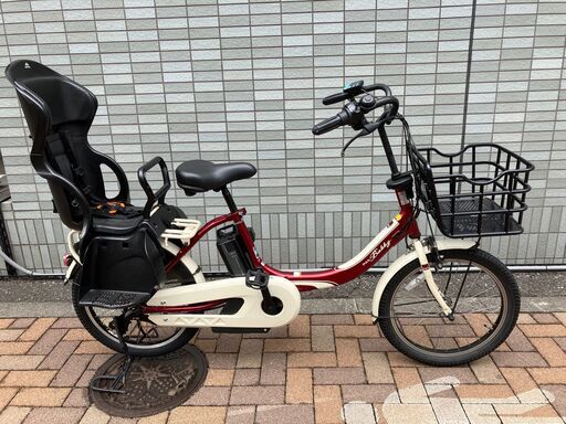 中古　電動アシスト自転車　23区内配送／設置無料　ヤマハ　PAS　バビーアン2017年モデル（バッテリー交換履歴2023年５月）