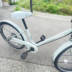 ジュニア用22インチ　ブリヂストンbikke　適応身長116㎝～140㎝