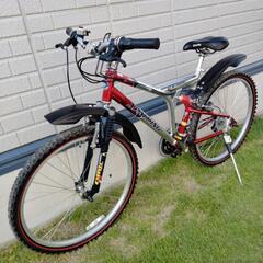 【売約済み】【USED】SPALDING　Wサスペンション マウンテンバイク 26インチ