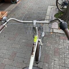 中古】26インチ 白 6段変速 税込・整備済